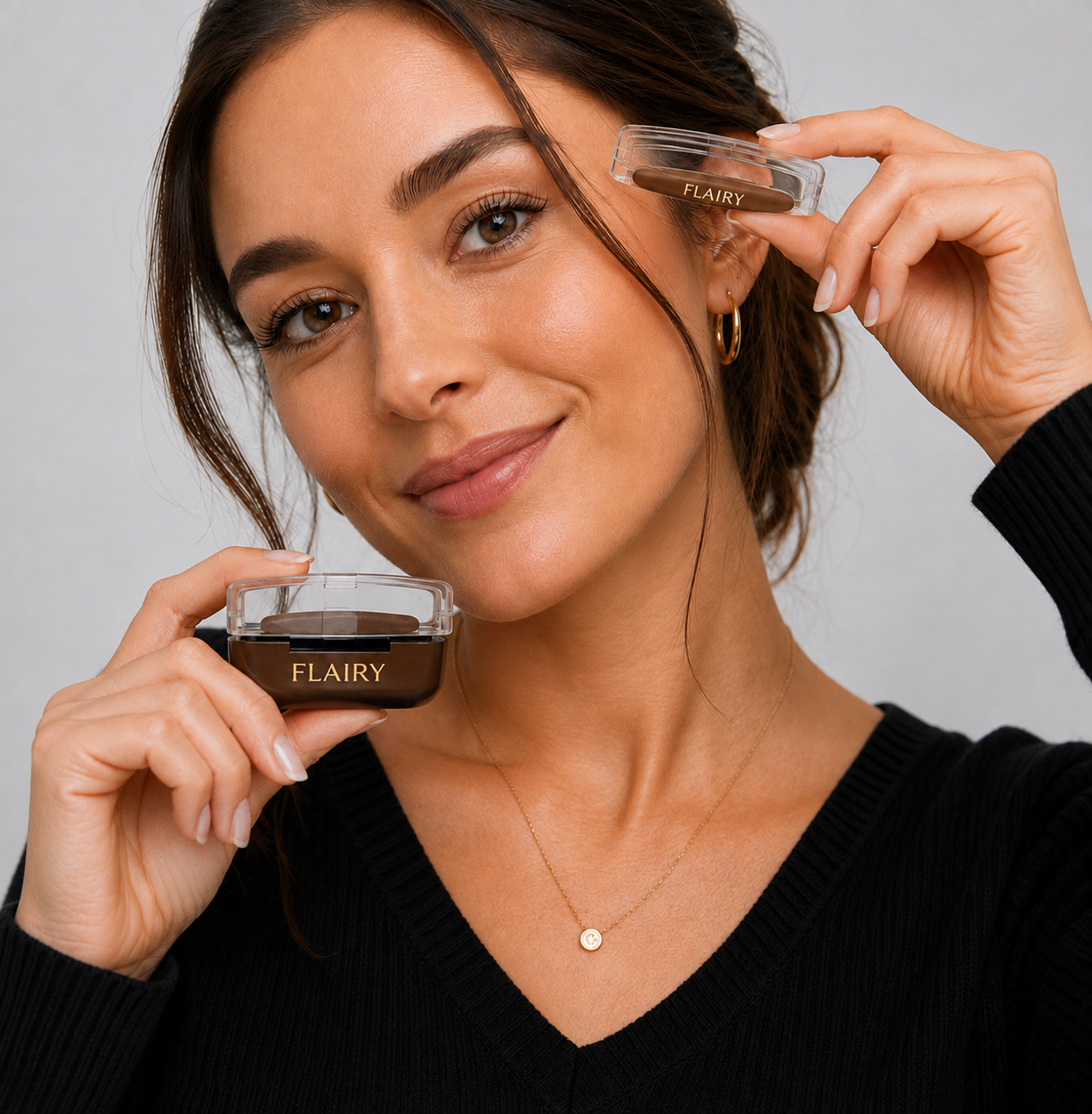 Flairy Brow Stamp Set Anwendung